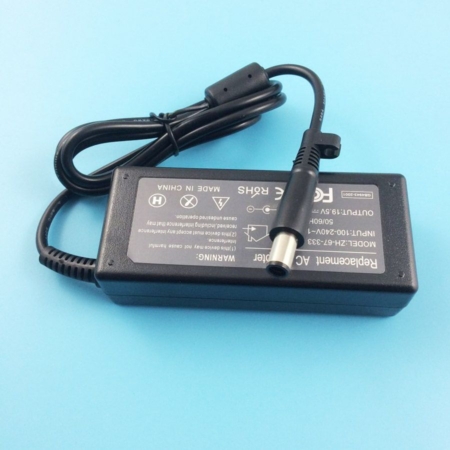 Original HP 65W 19.5V 3.34A Big Pin Charger – Genuine Adapter