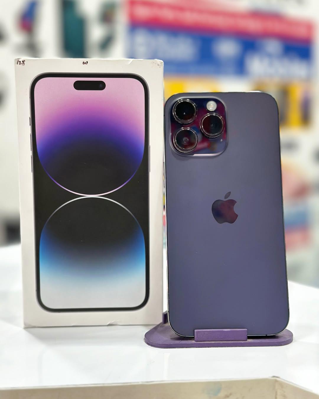 Refurbished Apple iPhone 14 Pro Max – 256GB (EX-UK Stock, All Boxed)