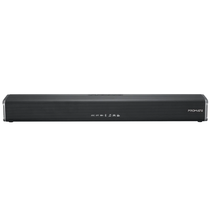 Promate 60W Ultra-Slim SoundBar with Built-in Subwoofer