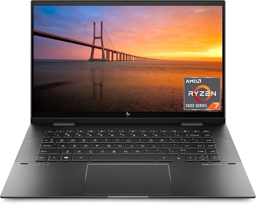 HP Envy x360 Laptop 15-ey0xxx (Ryzen 7 5825U, 12GB RAM, 512GB SSD)