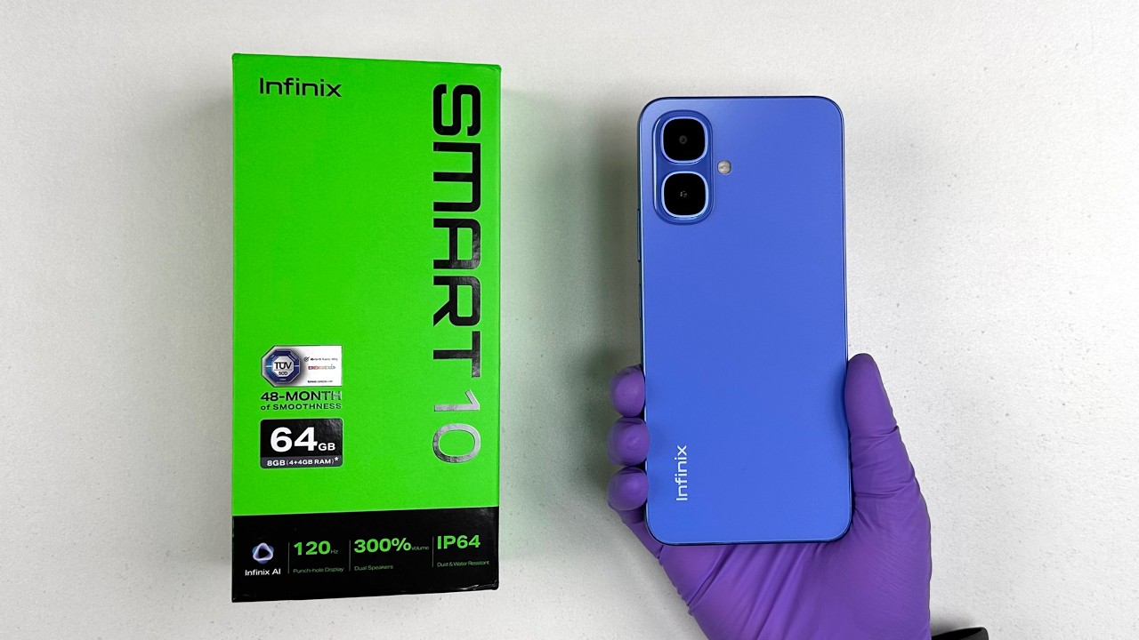 Infinix Smart 10 64GB + 4GB RAM