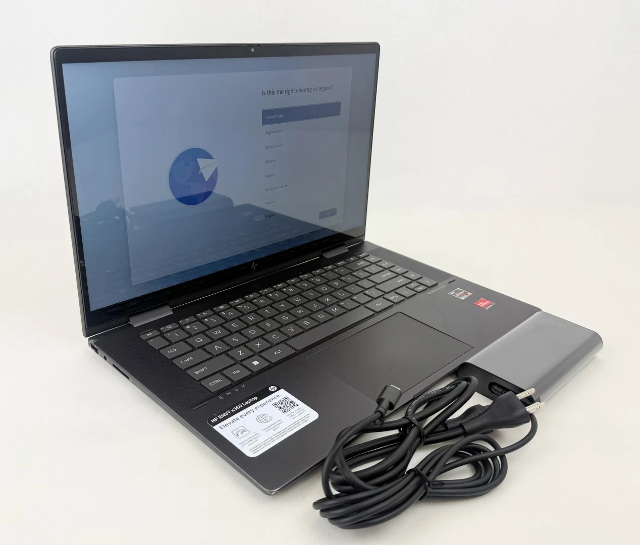 HP Envy x360 Laptop 15-fh0xxx (Ryzen 5 7530U, 8GB RAM, 256GB SSD)