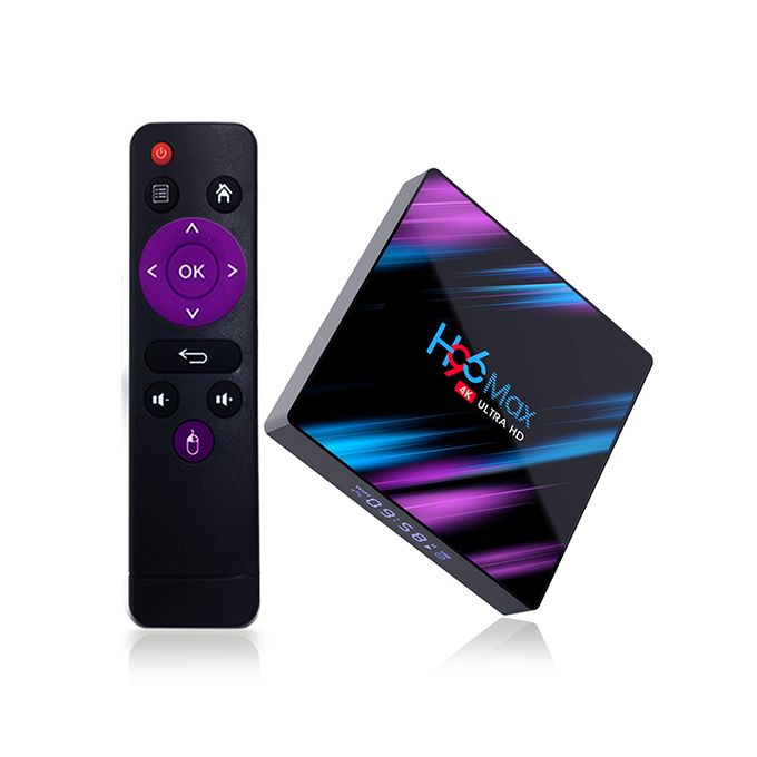 H96 Max 4K Android TV Box 4GB RAM, 32GB Storage