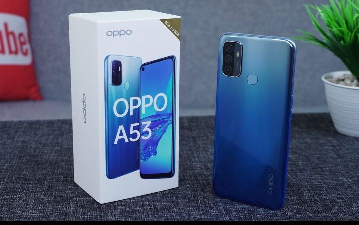 OPPO A53 – 6.5″ Display, 4GB RAM + 64GB ROM, Dual SIM, 4G LTE Smartphone