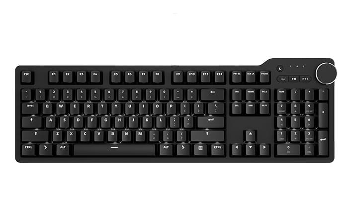 Mechanical Gaming Keyboard – Full Size, RGB Backlight, Volume Control Knob