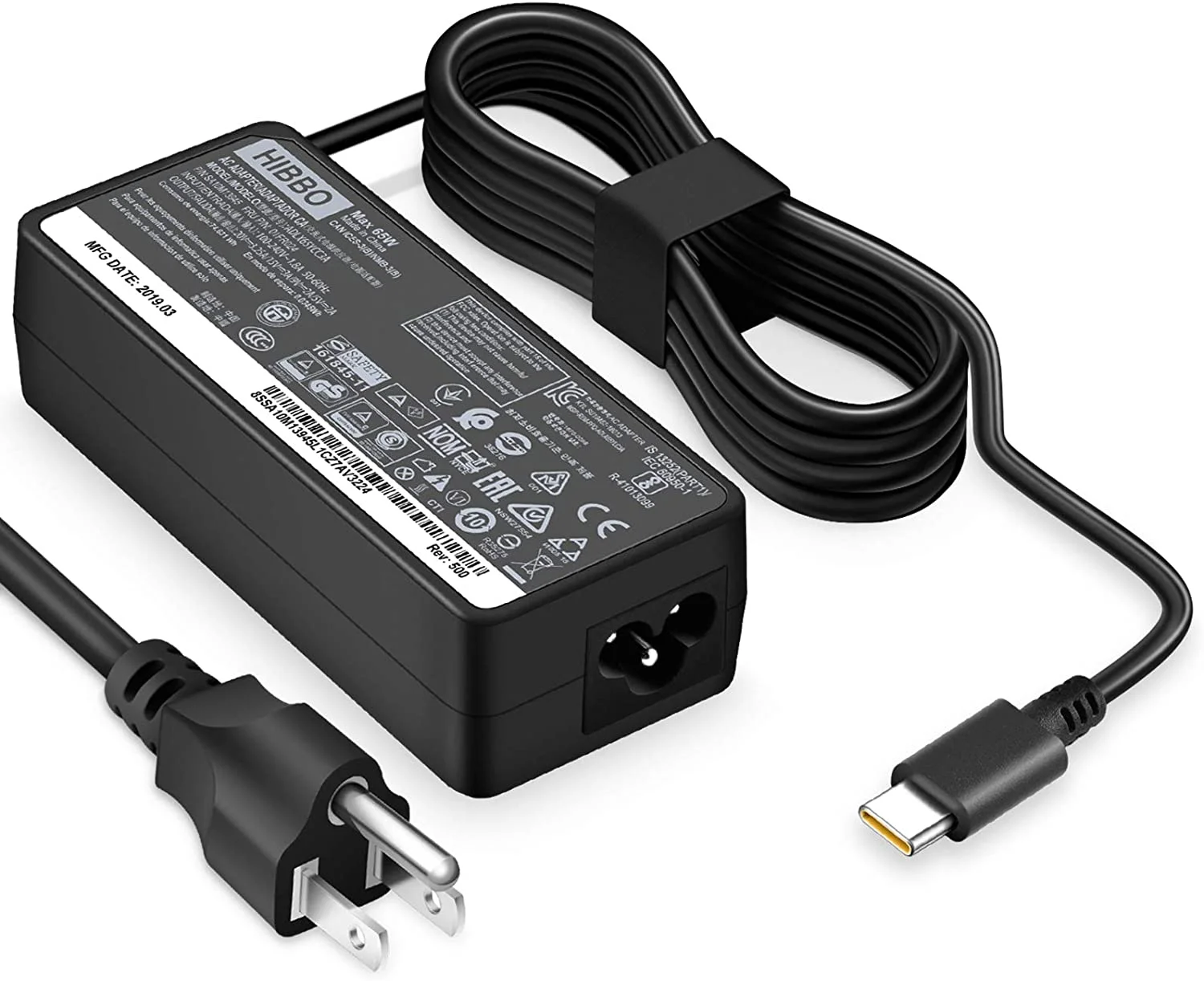 Original Lenovo USB Type C 20V 3.25A Charger