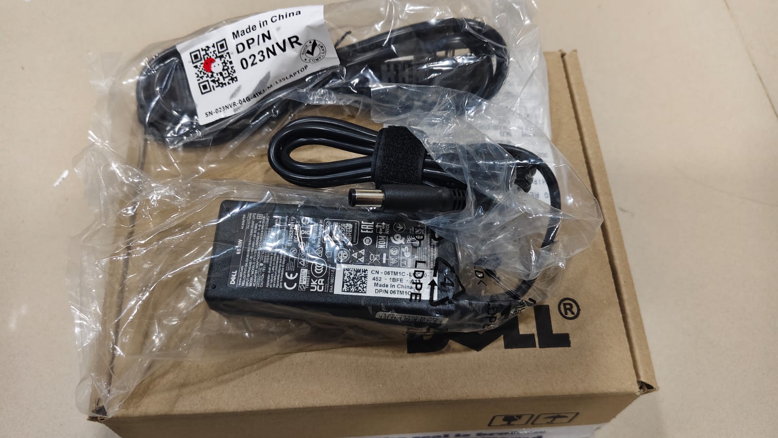 Original HP 65W 19.5V 3.34A Big Pin Charger – Genuine Adapter