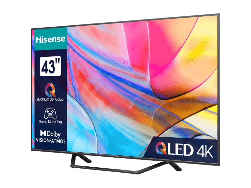 Hisense 43" QLED Smart 4K UHD Frameless (Q6 Series) – 43Q6KEN