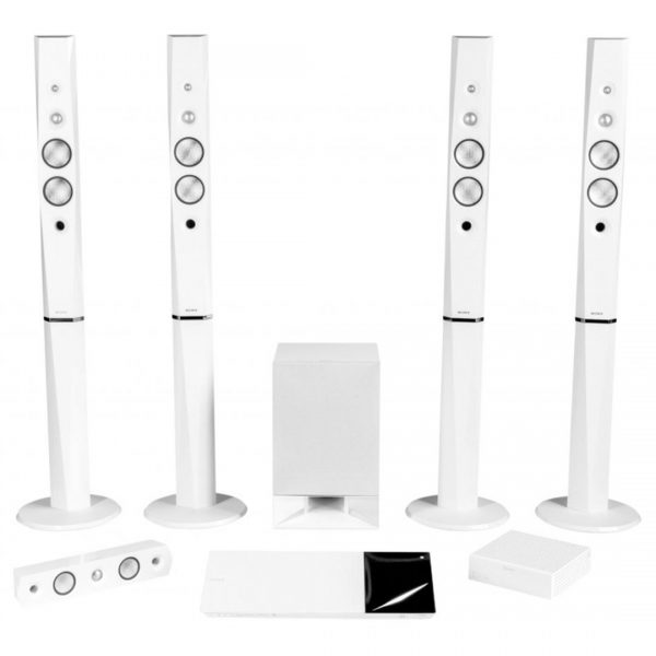 Sony v N90wl 10w 3d Blu Ray Home Theater System Bluetooth With Wireless Speakers White Mubarak Tech Ltd